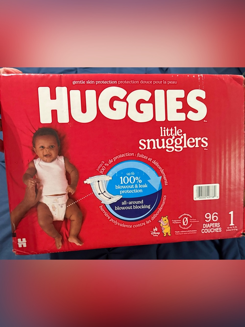 Huggies little snugglers Size 1 96ct